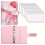 UV-Marmor-Notizbuch A6 mit Taschen 1