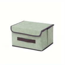 Faltbare Stoffbox mit Deckel