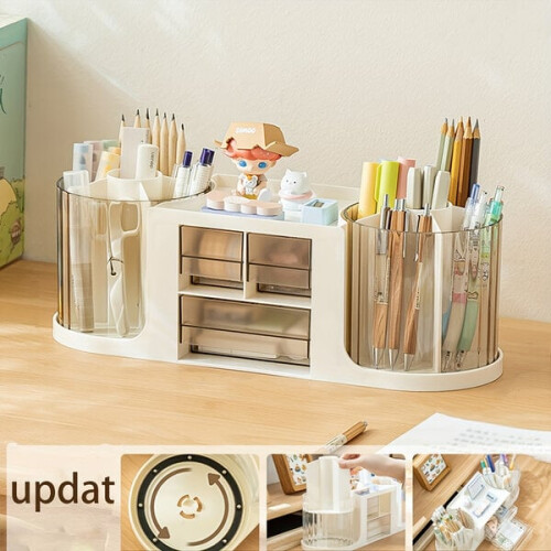 Rotating Pencil Holder Organizer
