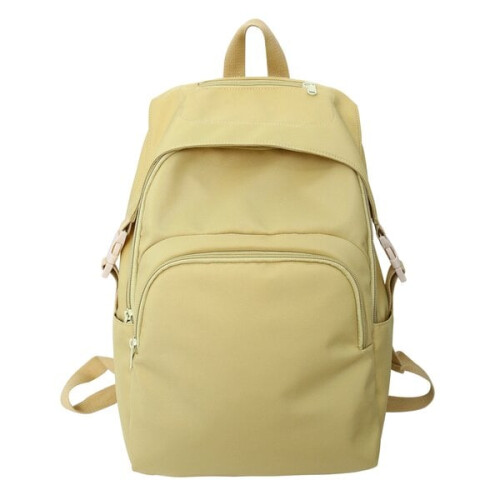 Witte nylon rugzak
