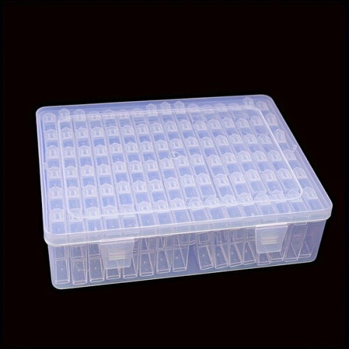 Diamond mosaic storage box
