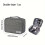 Linen electronics organizer for travel 1