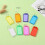 Plastic sleutelhanger met ring. 1