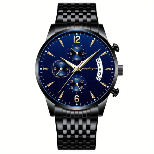 Quartz men's calendar watch