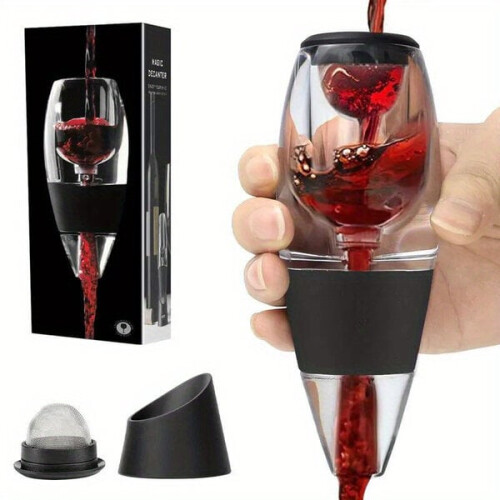 Aeratore per vino con filtro
