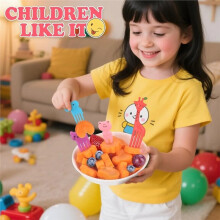 3Pcs Pressed Fruit Printing Cutting Flower Vegetable Kitchen Embossing Biscuit Cookie Cutting Mold for Kids Bento Box
