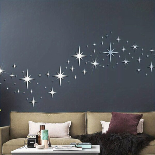 Self-adhesive wallpaper with stars 1
