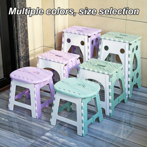 Folding plastic chair for home 2