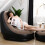 Inflatable sofa chair with footstool 2