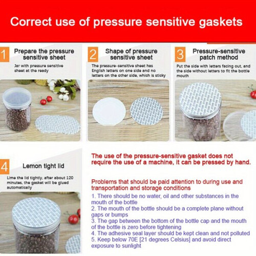 Pressure sealing gaskets for cosmetics 1