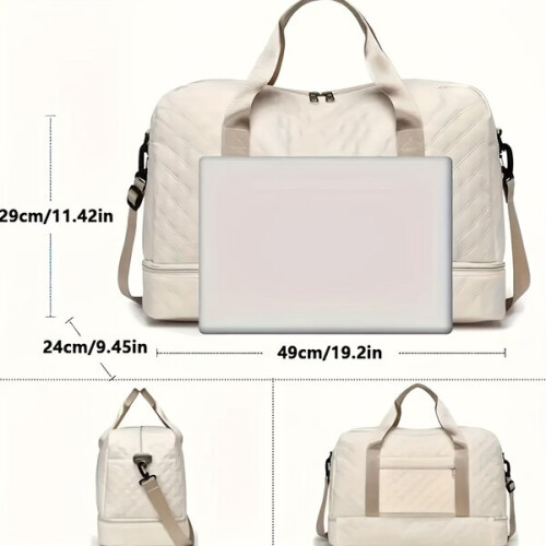 Bolsa deportiva de nailon con compartimentos 2