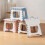 Folding plastic stool 2