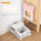 Folding plastic stool 3