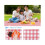 Picnic blanket waterproof ,with carry handle strap, portable and foldable 4