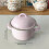 Enameled porcelain pot with lid 3