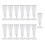 Bicchieri monouso in plastica rigida, 150 ml, 60 pezzi. 1