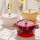 Geëmailleerde braadpan met deksel 3