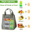 Wasser- und ölabweisende Lunchtasche. 4