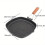 Foldable cast iron barbecue pan 2