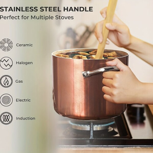 Universal non-stick pot with lid 2