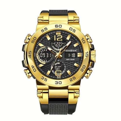 Siliconen horloge met dubbel display