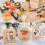 Wooden coasters for crafts 72pcs 4