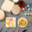 Wooden coasters for crafts 72pcs 5