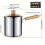 Stainless steel fryer with strainer 5