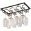 Metal wine glass holder 2