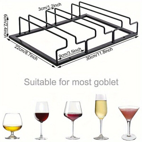 Hanging wine glass holder 1