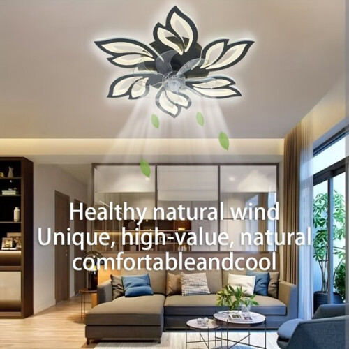Ceiling light with fan 2