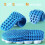 Latex massage insoles for feet 2