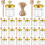 Hexagonal mini glass honey jars 2
