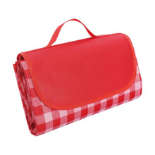AuroraX Foldable Gingham Picnic Blanket, 60