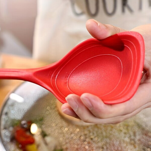 Silicone soup ladle for the kitchen 1