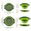 Foldable silicone colander 2