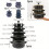 Halloween Emaille-Topfset 3