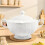 Ceramic soup bowl with lid 5