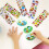 Set of colorful 3D stickers for suitcase 2