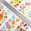 Set of colorful 3D stickers for suitcase 5