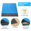 2x2.1 m waterproof pocket beach blanket, foldable 3