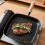 Gusseiserne Grillpfanne mit Griff 3