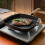 Gusseiserne Grillpfanne mit Griff 4