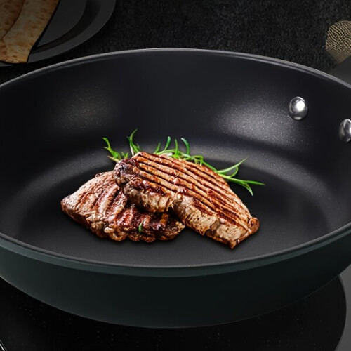 Non-stick aluminum wok pan 1
