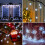 LED Snowflake Christmas Garland 2