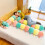 Teddy bear long pillow 2