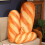 Bread-shaped decorative pillow 4