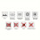 Emaille-Topf-Set, 3-teilig – Blumendesign 4
