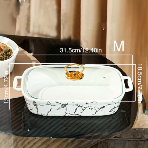 Elegant ceramic serving set with lids. 1