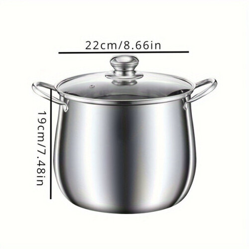Stainless steel pot 22cm 1
